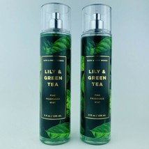 2-Pack Bath &amp; Body Works LILY &amp; GREEN TEA Fine Fragrance Mist Spray 8 fl.oz - $21.80