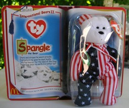 Ty Beanie Babies Spangle The Bear International Bears II McDonalds 2000 ... - $12.00