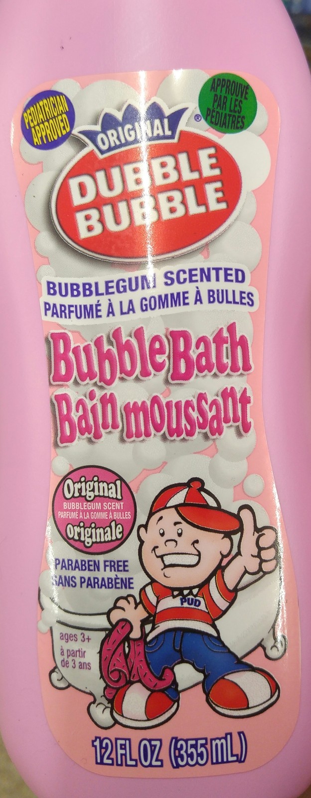 Dubble Bubble Bubblegum Scented Bubble Bath 6 x 355ml Canada Bubble Baths