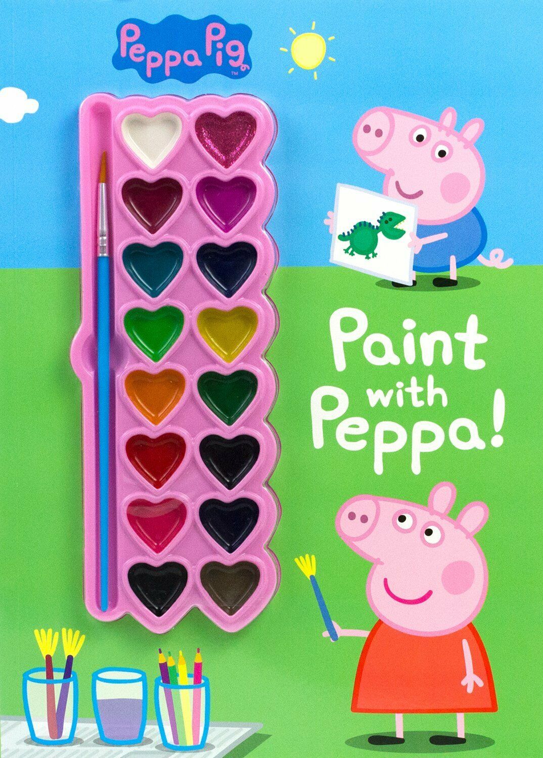 Paint With Peppa! (peppa Pig) Paperback 2019 By Golden Books (ships In 