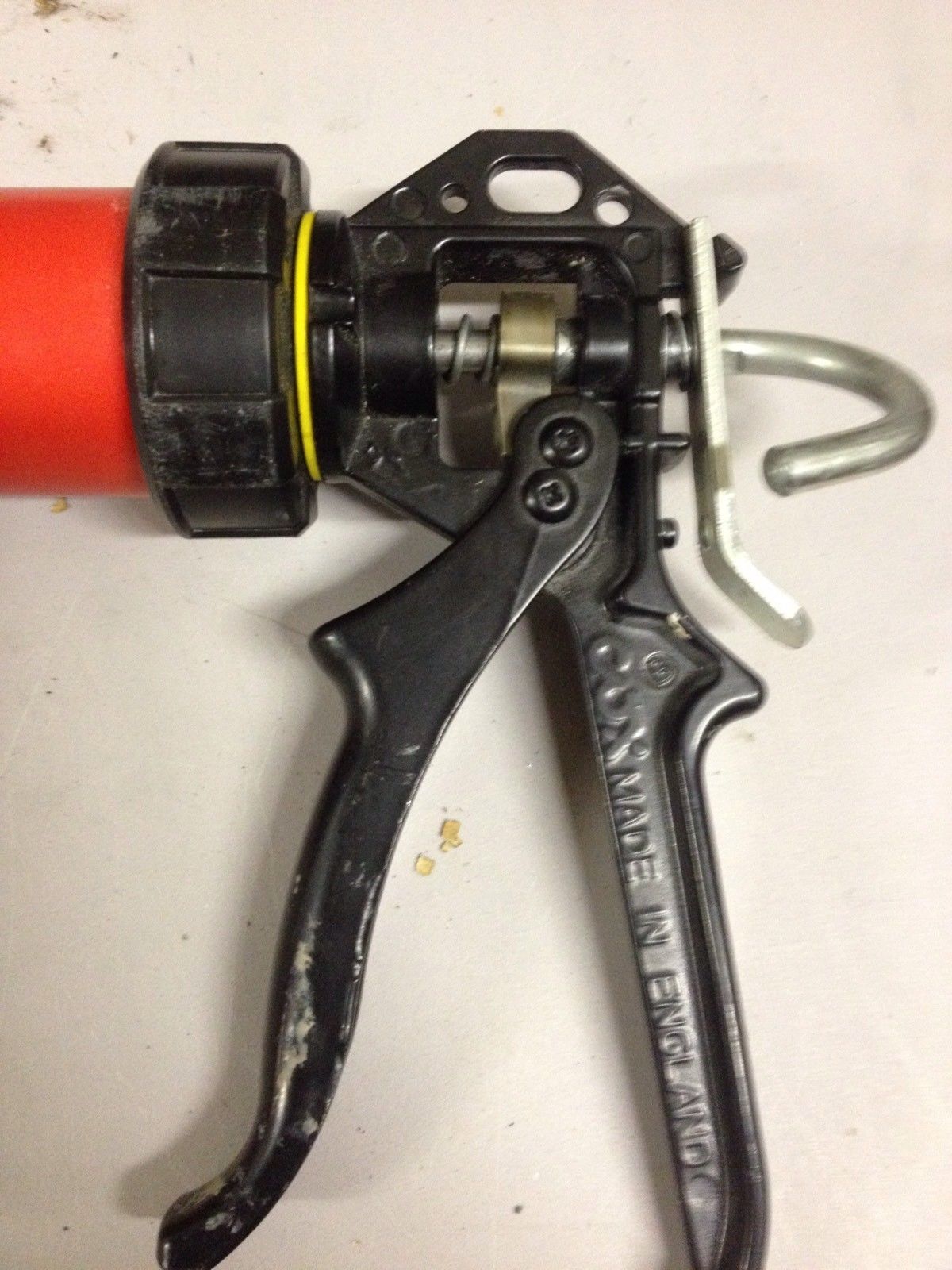 Hilti Foil Pack Dispenser Sausage Calking Gun Red Used (ddh42) Caulking Guns