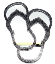Fun Flip Flop Mirror / Wall art / Leopard print  - $24.97