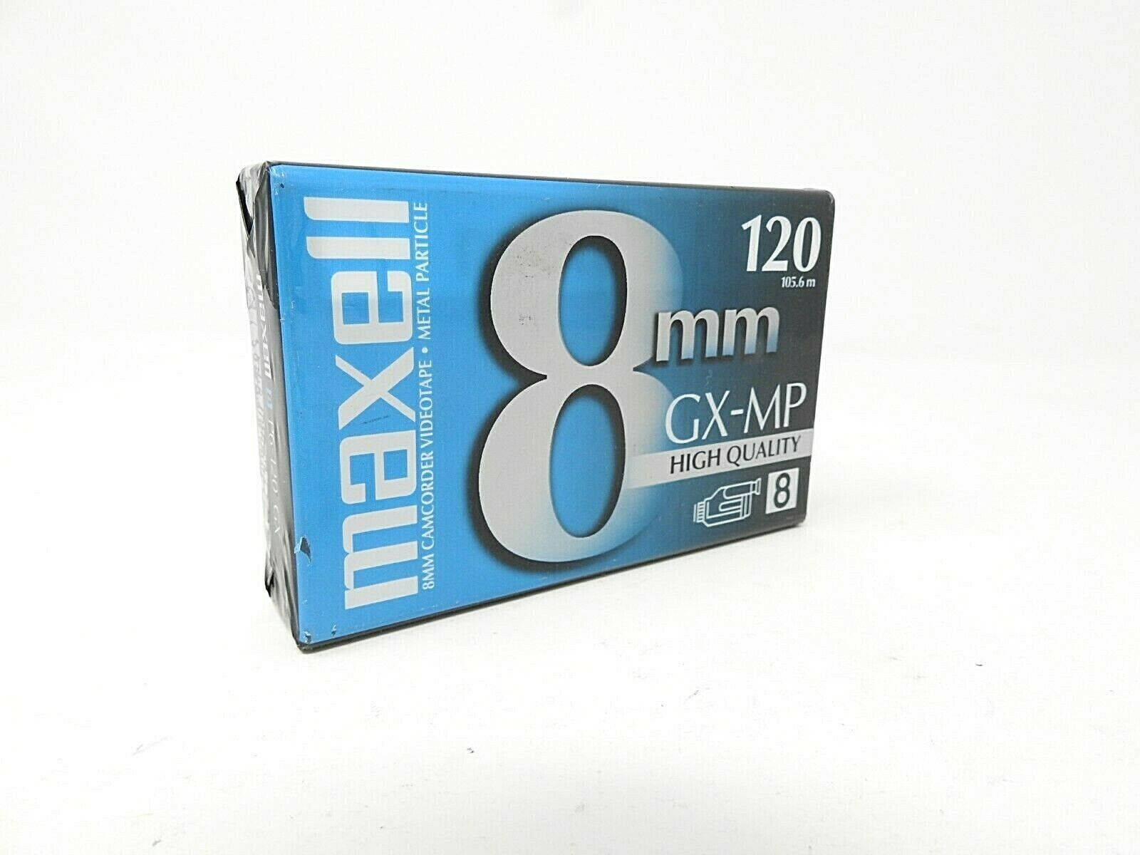 Maxell GXMP 8mm 120 Tape (P6120 GX) HIGH QUALITY Metal Particle, New