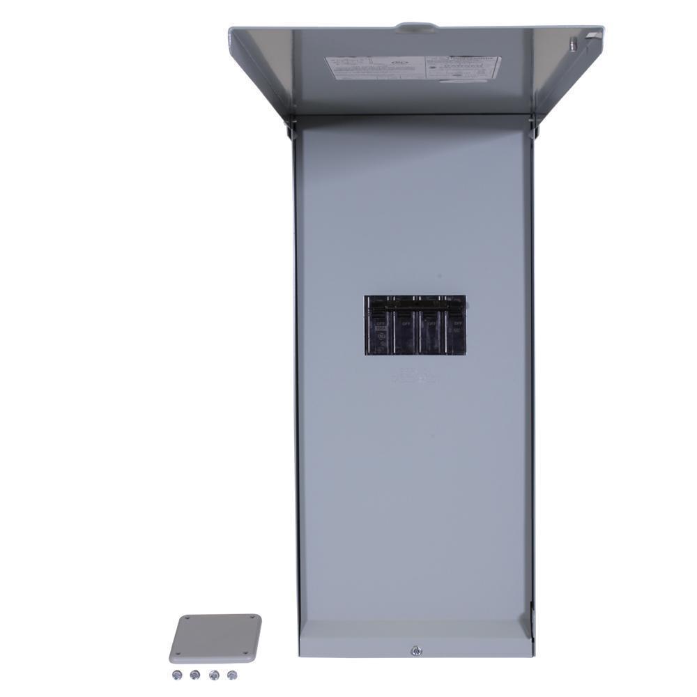 Outdoor Circuit Breaker 200 Amp 10" Enclosed Disconnect Power Service