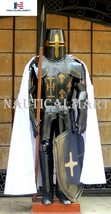 NauticalMart Medieval Full Suit Of Armor Knight Wearable Collectible Costume