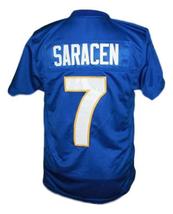Matt Saracen #7 Friday Night Lights Movie New Men Football Jersey Blue Any Size image 5