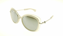 MONCLER MC521-03 Crystal White / Gray MEYGAL Sunglasses MC 521-03 - $151.53