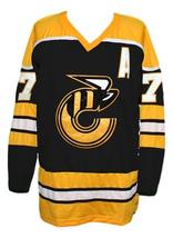 Any Name Number Cincinnati Stingers Hockey Jersey New Yellow Rich Leduc Any Size image 4