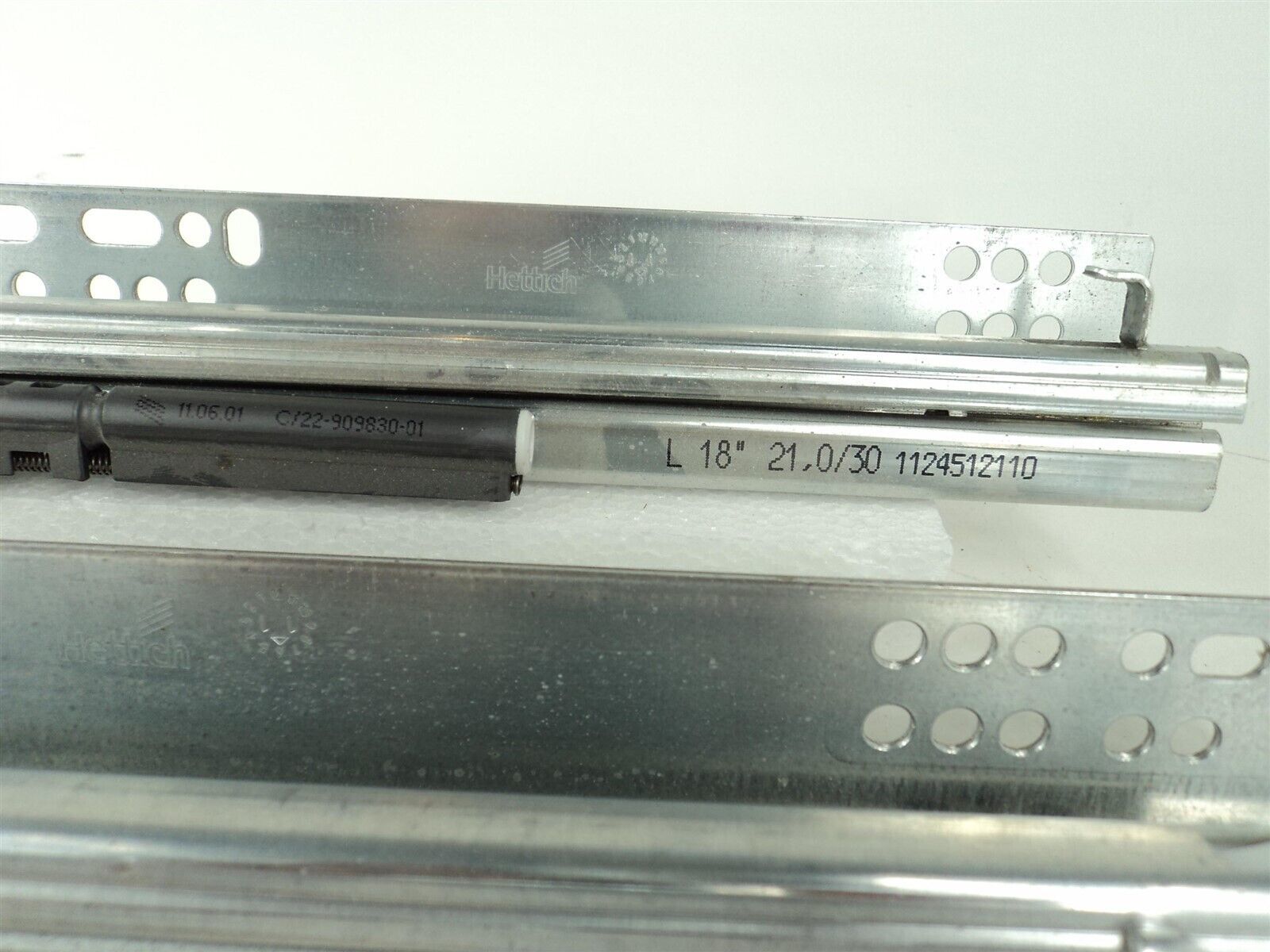 Hettich Quadro IW21 V6 30 SFD2/18" Full Extension R&L SelfClosing