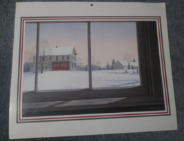 Coca Cola Jim Harrison Picture  Window From his 1999 Calendar - $0.99