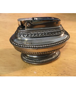  Vintage RONSON QUEEN ANNE Silver Plate table lighter. - $9.49