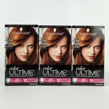 3x Schwarzkopf 5.84 Color Ultime Chocolate Copper Long Lasting Hair Colo... - $103.95