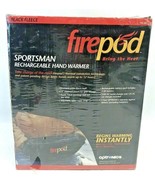Optronics Firepod Sportsman Black Fleece Rechargeable Hand Warmer Winter... - $23.75
