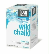 Good Earth Wild Chaild Chai Tea, 18 Tea Bags - $12.53