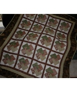 Snuggle Under a Homemade Quilt Summer Camp Can Be Tricky with Throw Pill... - $304.00