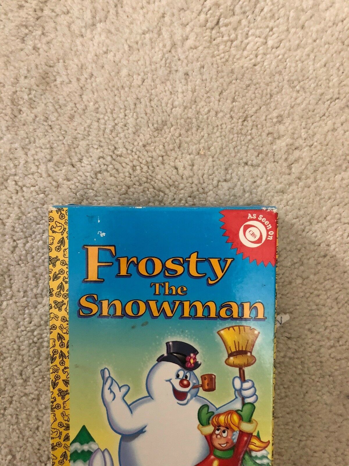 Frosty The Snowmanvhs 1969tested Very Rare Vintage Collectible Ships N 24 Hrs Vhs Tapes 3037