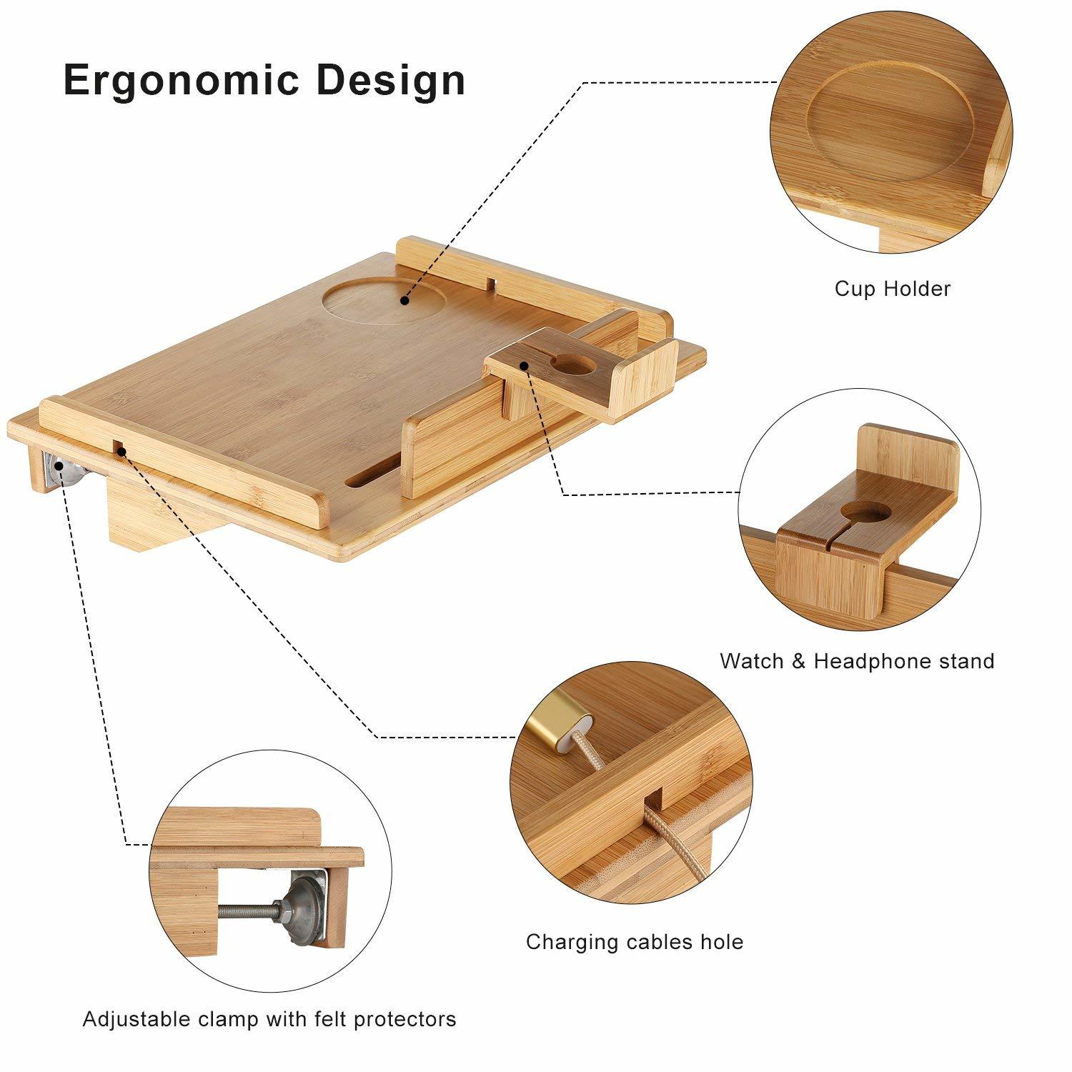Bamboo Bedside Shelf For Bunk Bed Attachable And 50 Similar Items