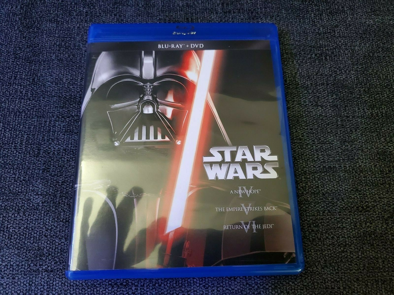 Star Wars Trilogy Episodes IV-VI Blu-ray/DVD 6-Disc Set (2013) **LIKE ...