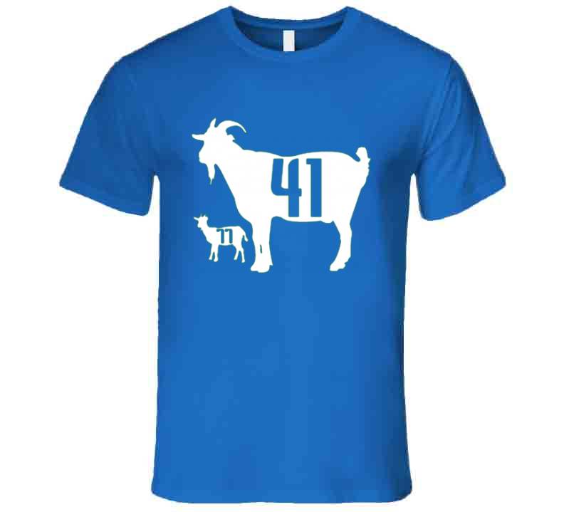 dirk nowitzki goat shirt