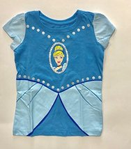Disney Cinderella Glitter Toddler Tshirt for Girls Peach Touch 60% Cotto... - $5.99