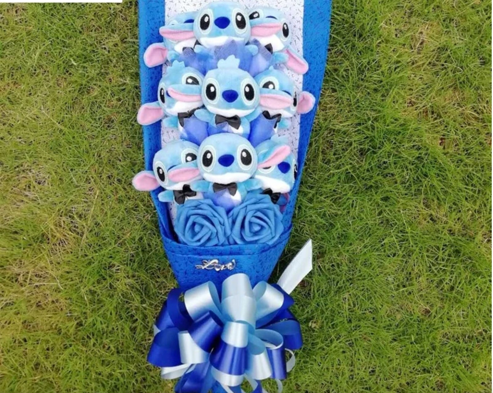 Disney Inspired Stitch and Lilo stuffed cartoon bouquet - Fresh Cut ...