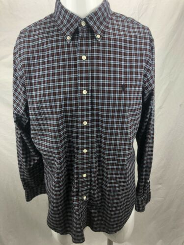 Polo Ralph Lauren LS Double-Faced 100/% Cotton Gingham Plaid Shirt $125 Pony NWT