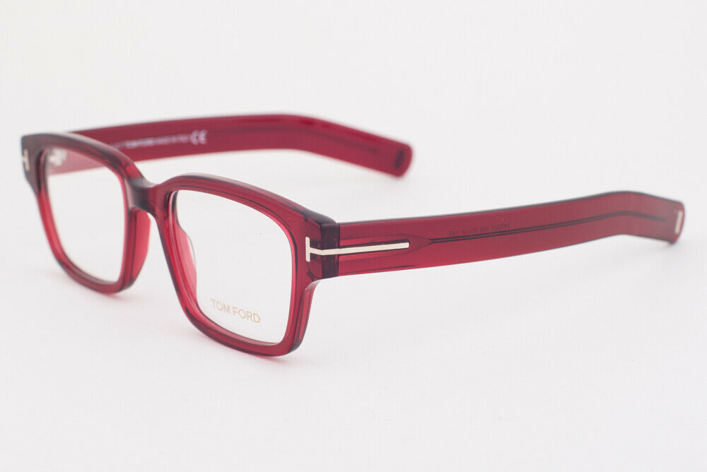 Tom Ford 5527 066 Red Eyeglasses TF5527 066 50mm Eyeglass Frames