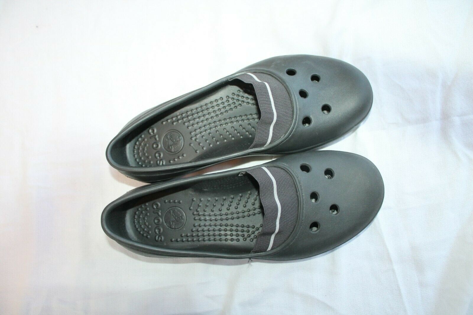 Crocs Sz 10 Rubber loafers Slip on 
