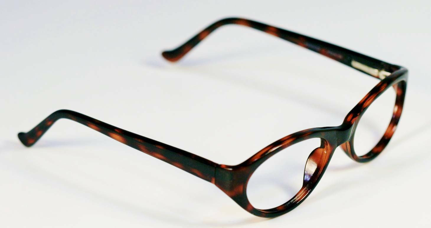 Fossil Monica Shiny Tortoise Shell Plastic Eyeglass Frames Designer Rx Eyewear Eyewear Accessories