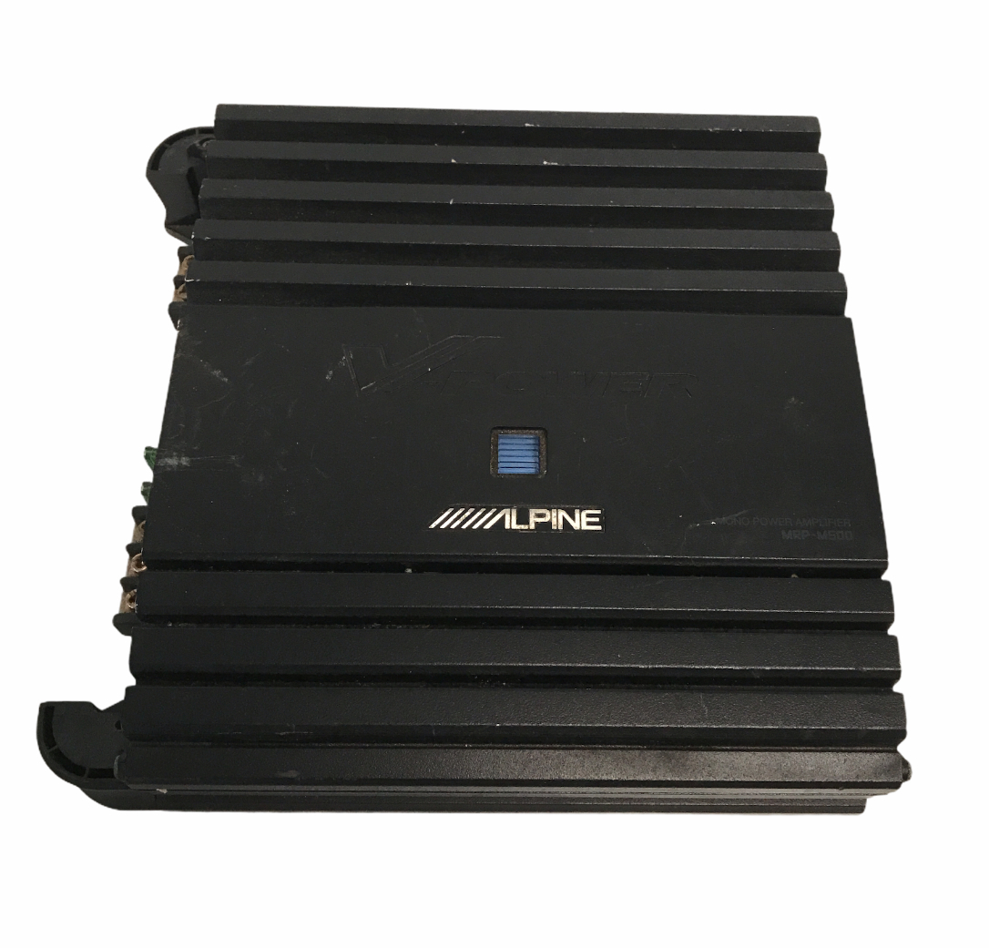 Used Alpine MRPM500 Monoblock power amplifiers for Sale