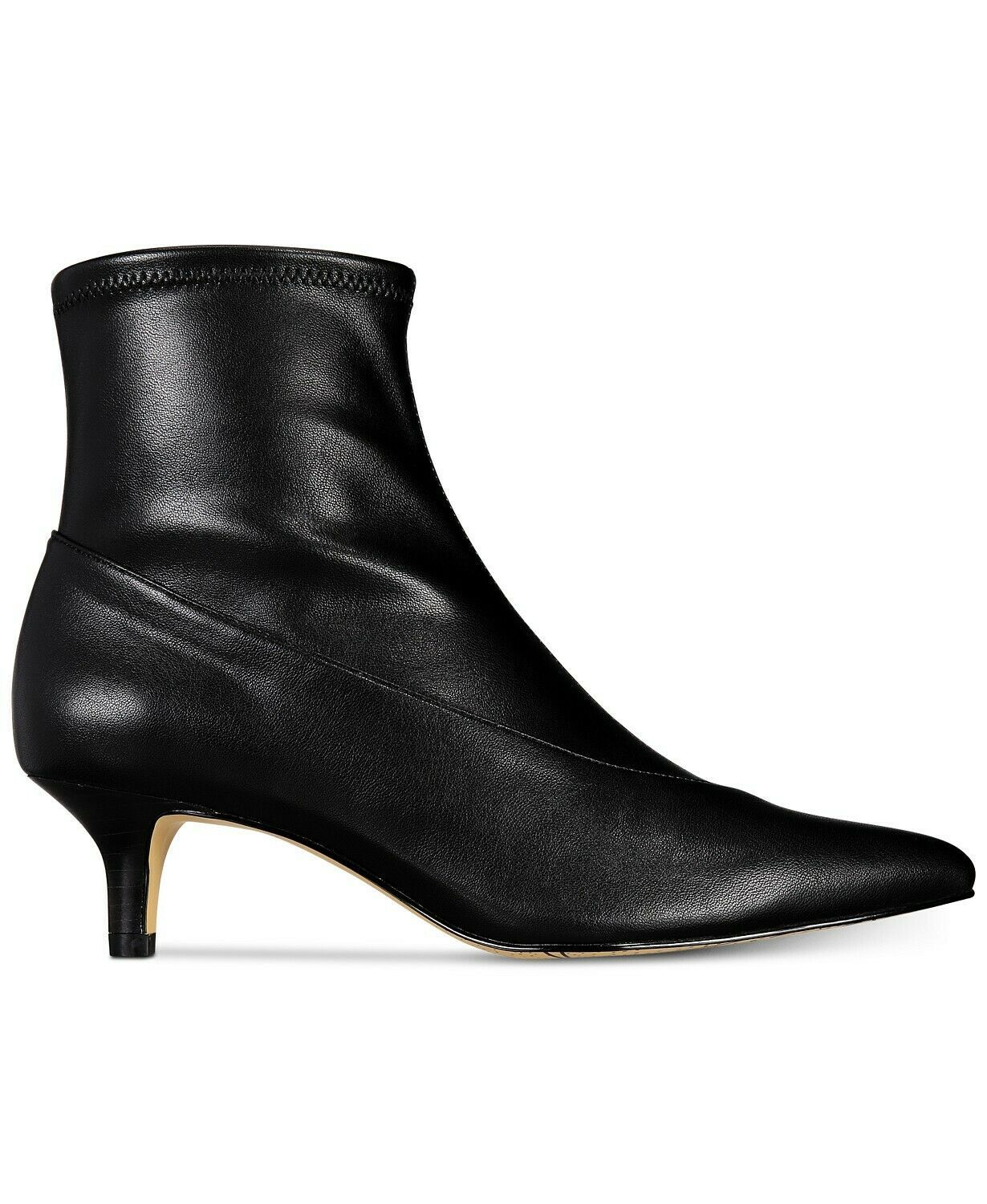 kitten heel booties wide width