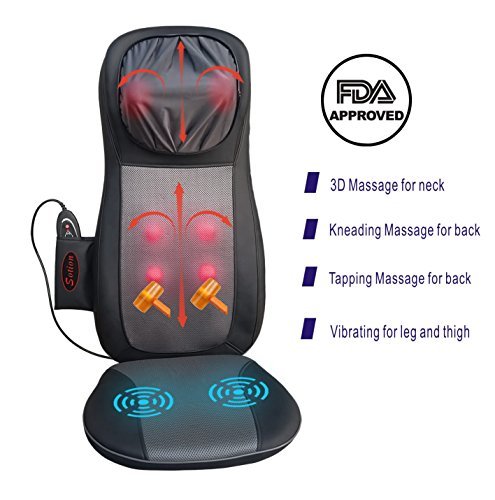 Massage Chair, Back Massager for Chair, Sotion Shiatsu, Kneading ...