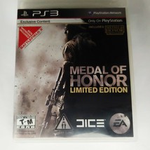 Medal Of Honor Limited Edition PS3 2010 EA Games Playstation Dice Frostbite - $9.89