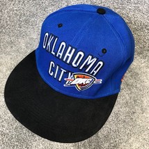 Oklahoma City Thunder Hat Cap Snapback New Era Embroidered High Dome Hardwood  - $14.16
