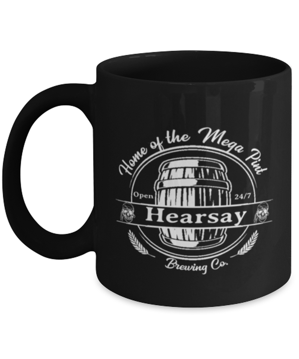 Johnny Depp Mugs Hearsay Brewing Black-Mug - Dinnerware & Serveware