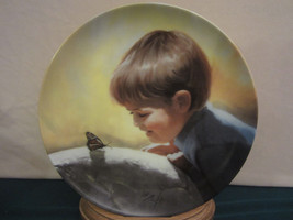 SUNNY SURPRISE collector plate DONALD ZOLAN Special Moments 2 CHILDREN b... - $28.00