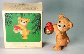 Hallmark Keepsake Ornament 1984 Cinnamon Bear 2nd in Series w Box 033 - $4.99