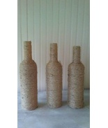 5 Twine Wrapped Wine Bottles (5 Bottles) Black Friday Sale - $20.00