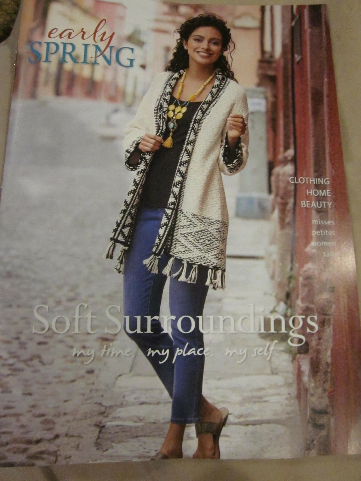 SOFT SURROUNDINGS EARLY SPRING CATALOG 2016 CLOTHING HOME BEAUTY BRAND   S L1600 