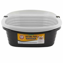 Large Sifting Cat Litter Box Pan Gray Pack of 1 NEW - $24.26