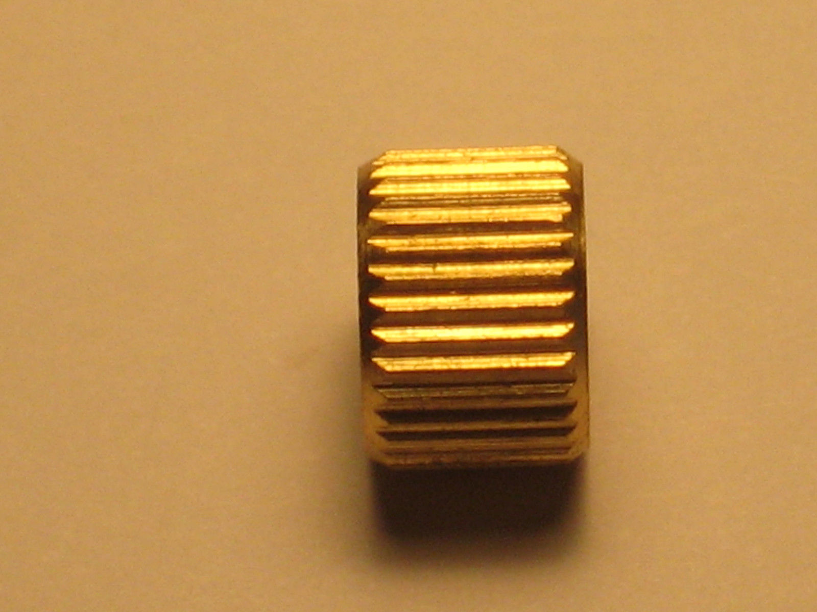 Brass Knob Inserts with Brass Set Screw, Set of Four Parts & Repair