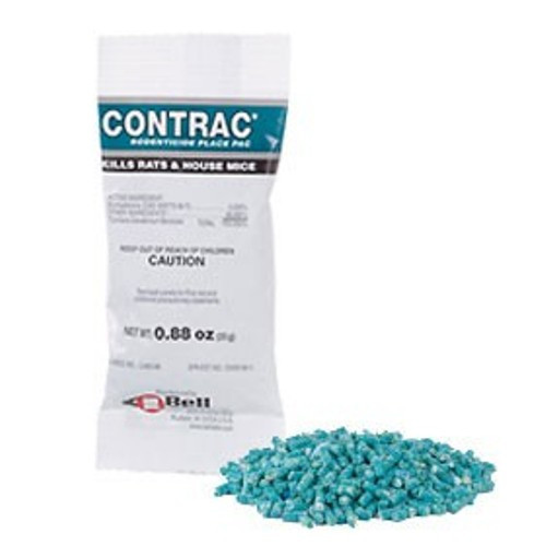 Contrac Rodent Pellet Place Packs ( 291 Packs) Rat Bait Mouse Bait ...