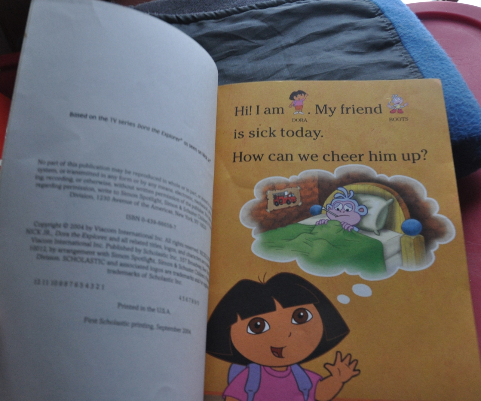 Dora the Explorer Cheering up a Sick Friend (Boots) W/ Pictures- Say ...