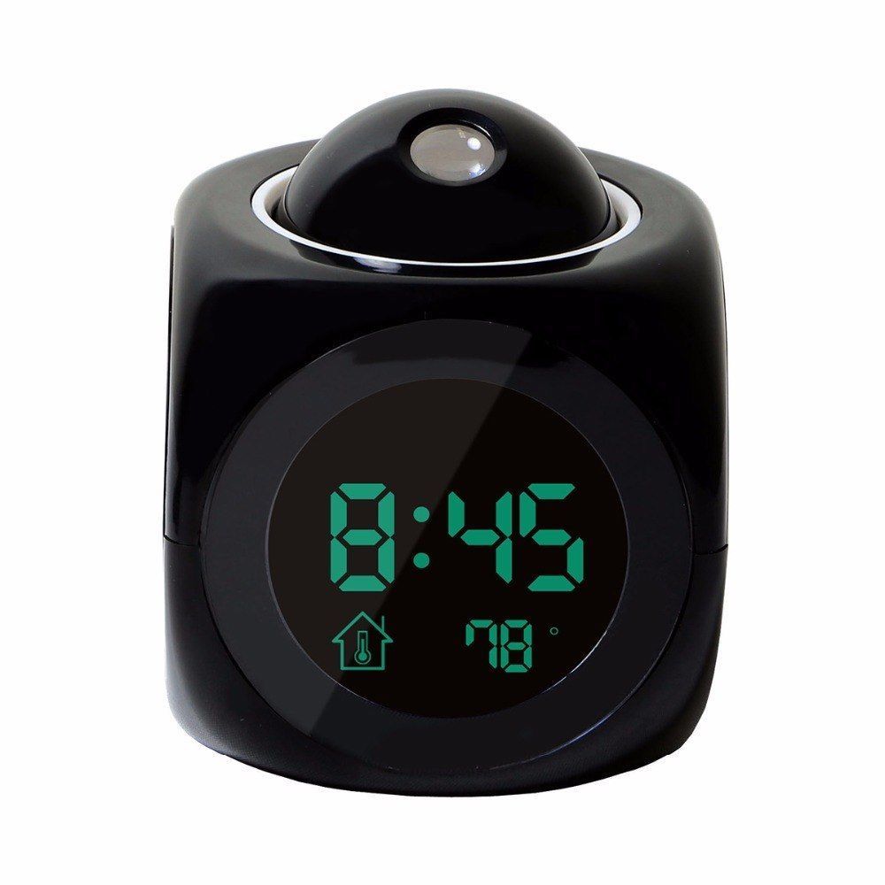 LED Clock with PROJECTOR Nightstand Desk Table Digital ...