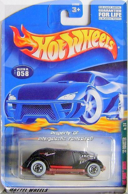 Hot Wheels - '33 Roadster: Rat Rods Series #2/4 - Collector #058 (2001 ...