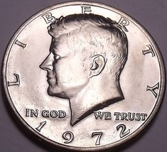 United States Unc 1972-P Kennedy Half Dollar~Free Shipping - £3.05 GBP