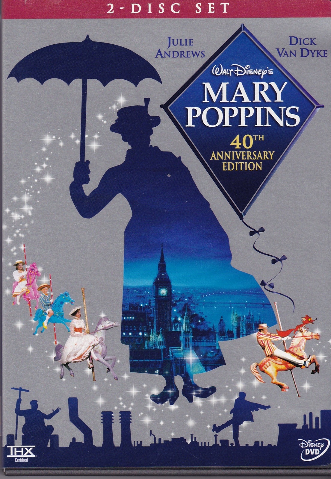 Primary image for Mary Poppins 40th Anniversary  2 Disc DVD set