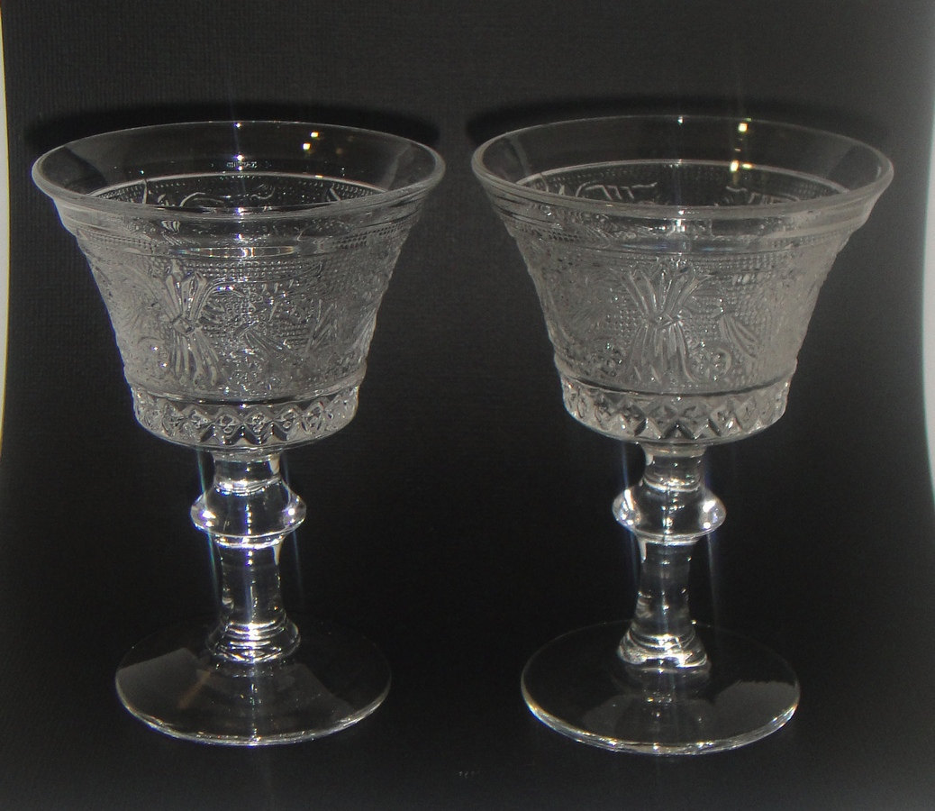 Duncan & Miller SANDWICH GLASS Stem Glasses - Other