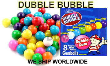 4000 1/4 Dubble Bubble Bulk vending machine Mini Candy Gumballs