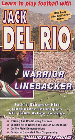 Primary image for Learn to Play Football with Jack Del Rio Warrior Linebacker [VHS Tape]
